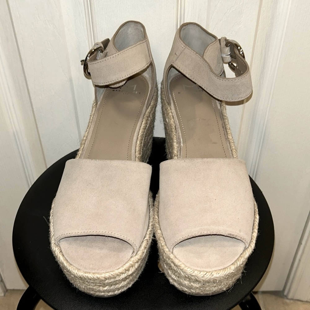 Marc Fisher Espadrille Wedges Size 12 - Picture 3 of 7